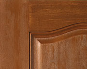 Cherry Grain entry doors from Clopay