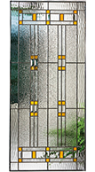 Cimarron entry door glass from Clopay