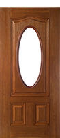 Cherry Panel Style FC3078 entry door paint from Clopay