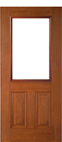 Cherry Panel Style FC6051 entry door paint from Clopay