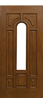 Cherry Panel Style FC8066 entry door paint from Clopay