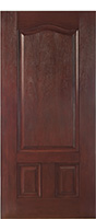 Mahogany Panel Style FM3000 entry door paint from Clopay