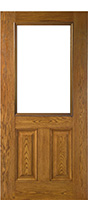 Oak Panel Style FO6051 entry door paint from Clopay