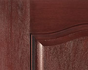 Mahogany Grain entry door  from Clopay