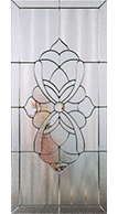 Rosemont entry door glass from Clopay