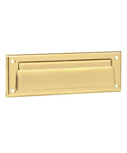 Mail slot entry door hardware from Clopay
