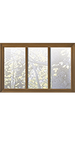 Simulated Divide 3 lite entry door glass from Clopay