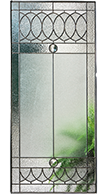 Clayton Entry Door Glass