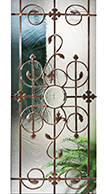 Hayden Entry Door Glass