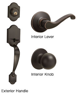 Paris Collection Entry Door Hardware from Clopay